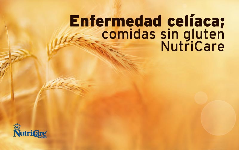 Enfermedad celíaca; comidas sin gluten NutriCare